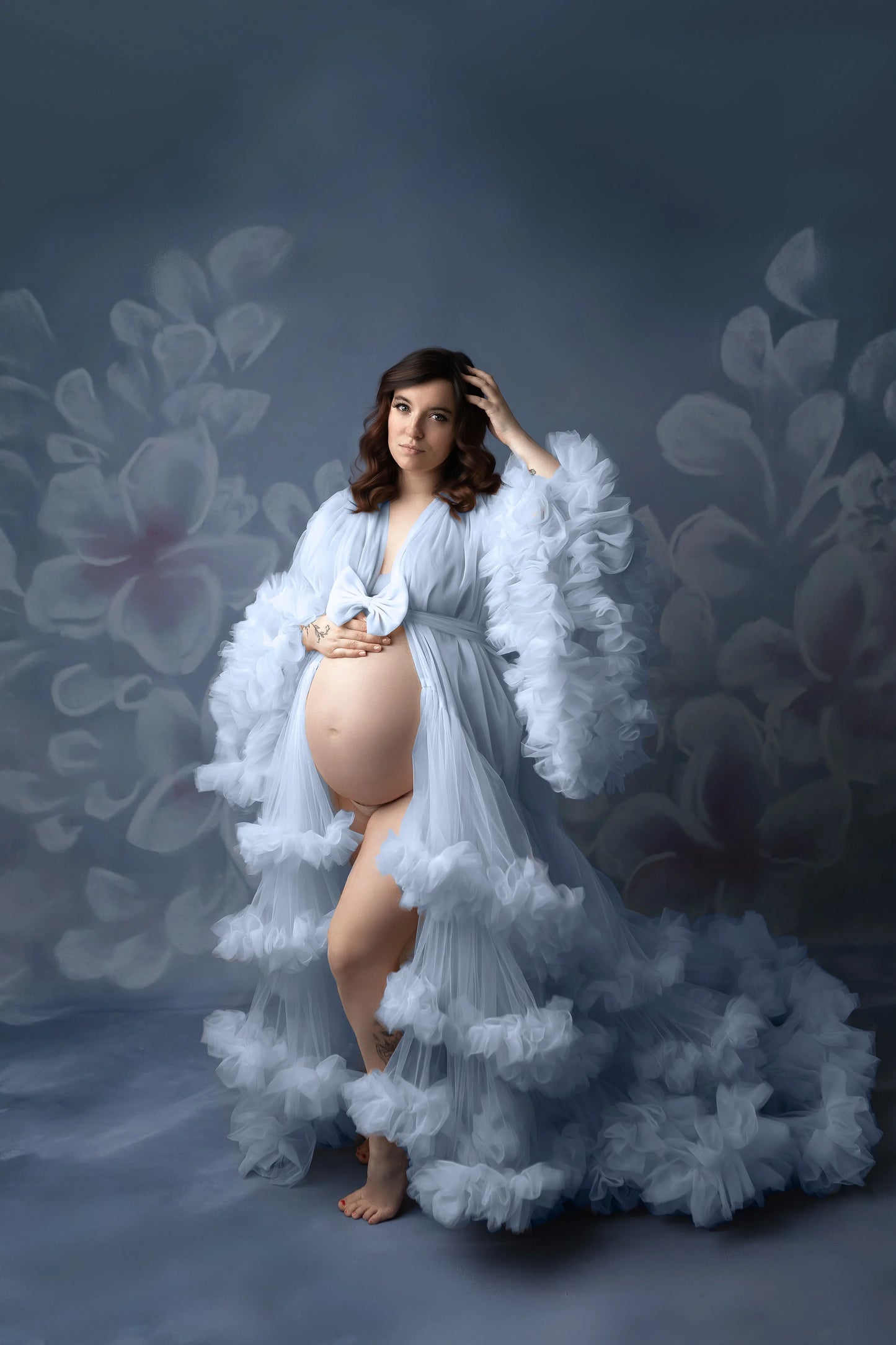 maternity gown for photoshoot