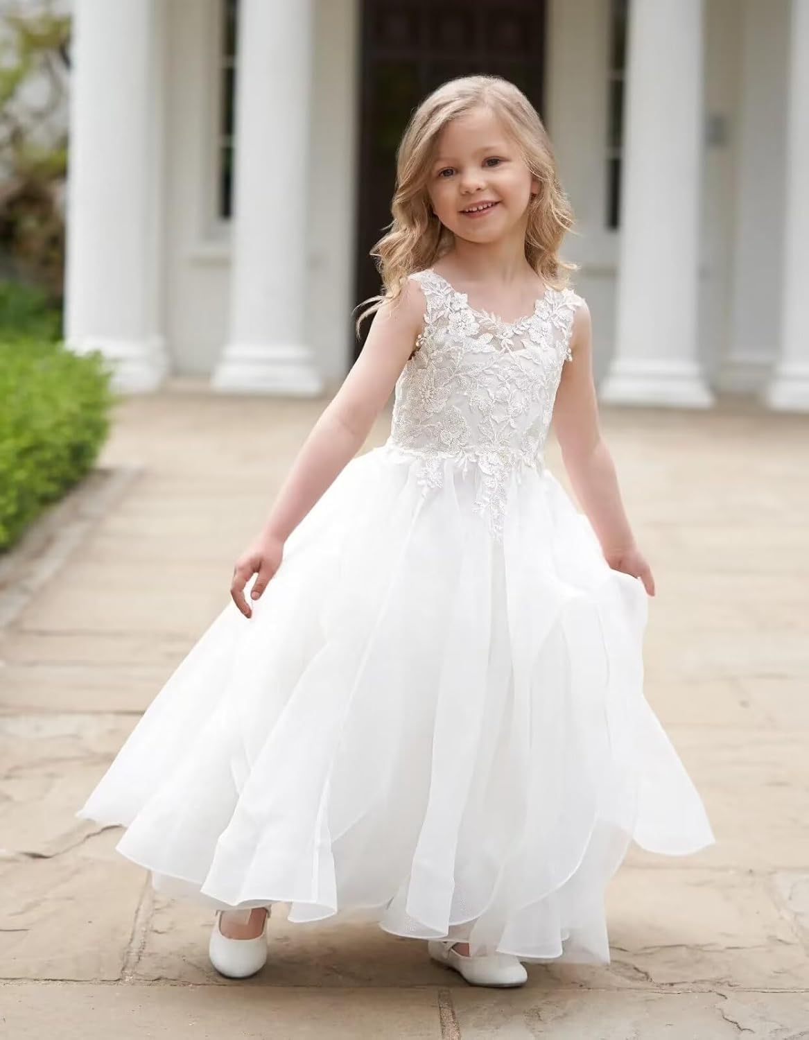 Lace Communion Dress