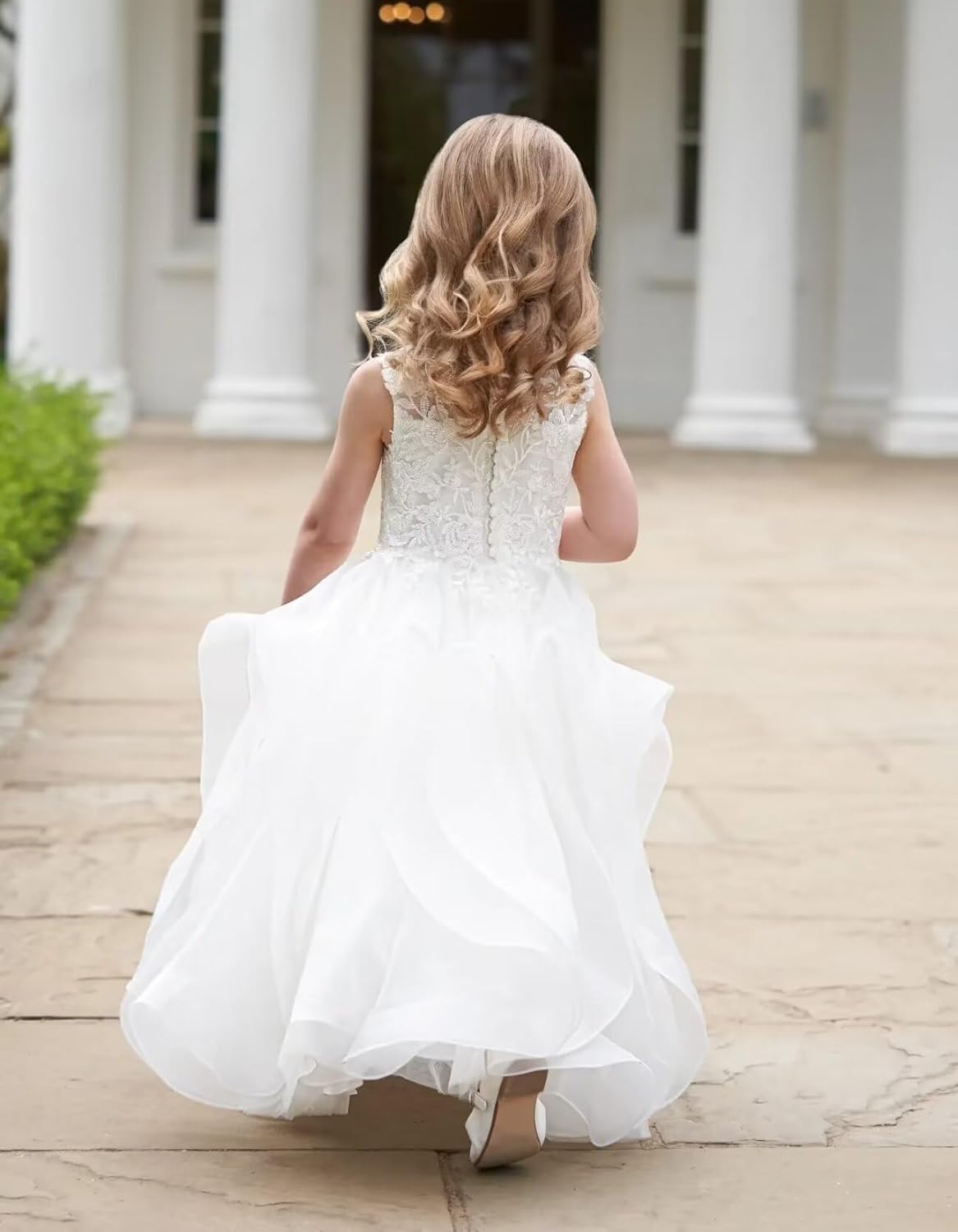 Puffy Layered Tulle Pageant Ball Gown