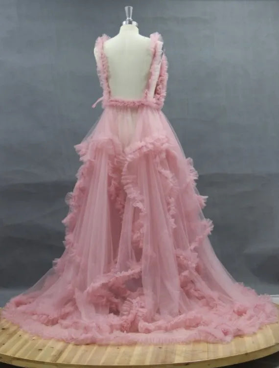 Peignoirs de séance photo de grossesse Illusion