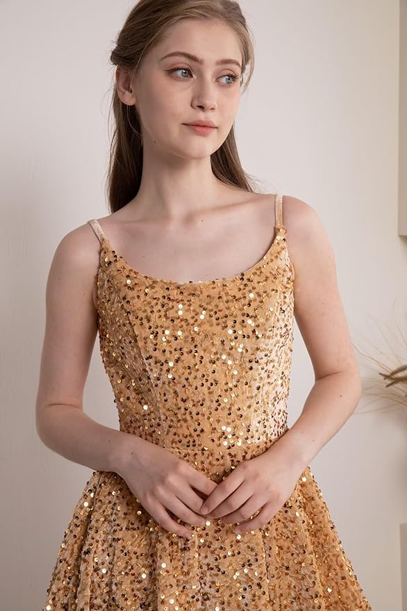 Sequin Homecoming Dress