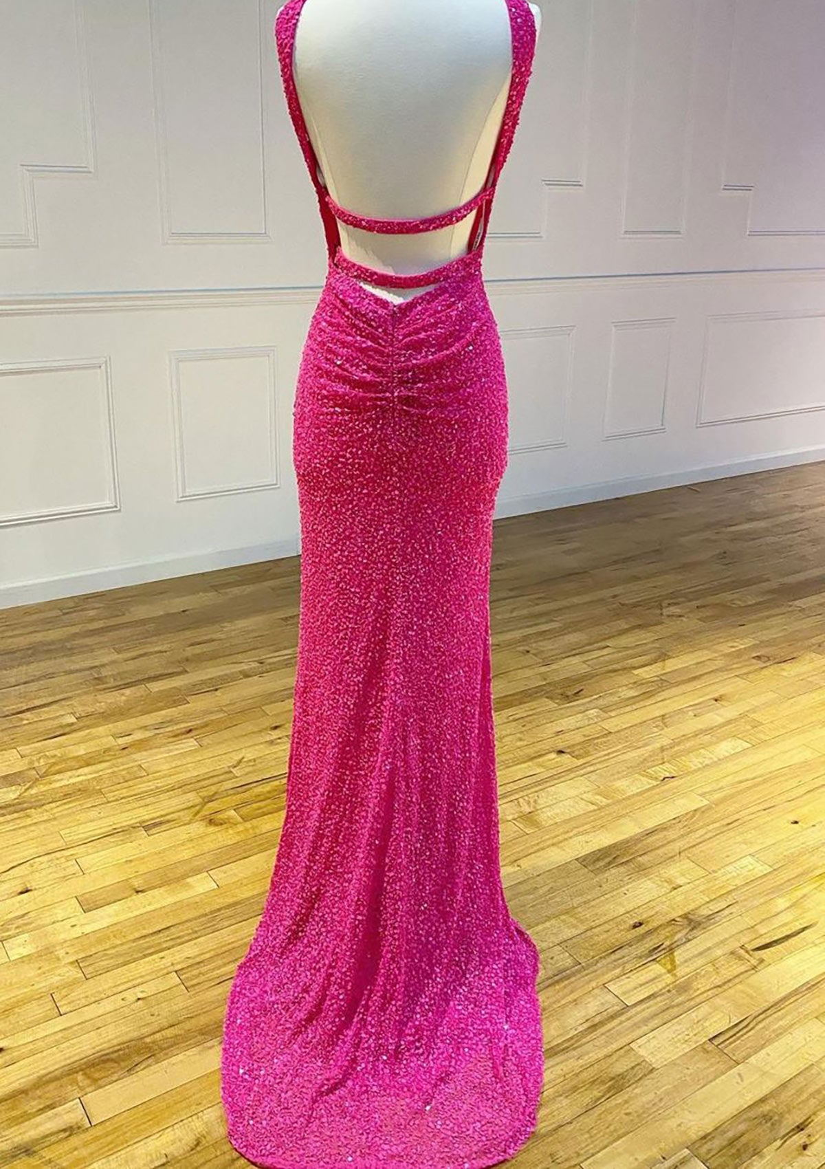 Sequin Evening Gown