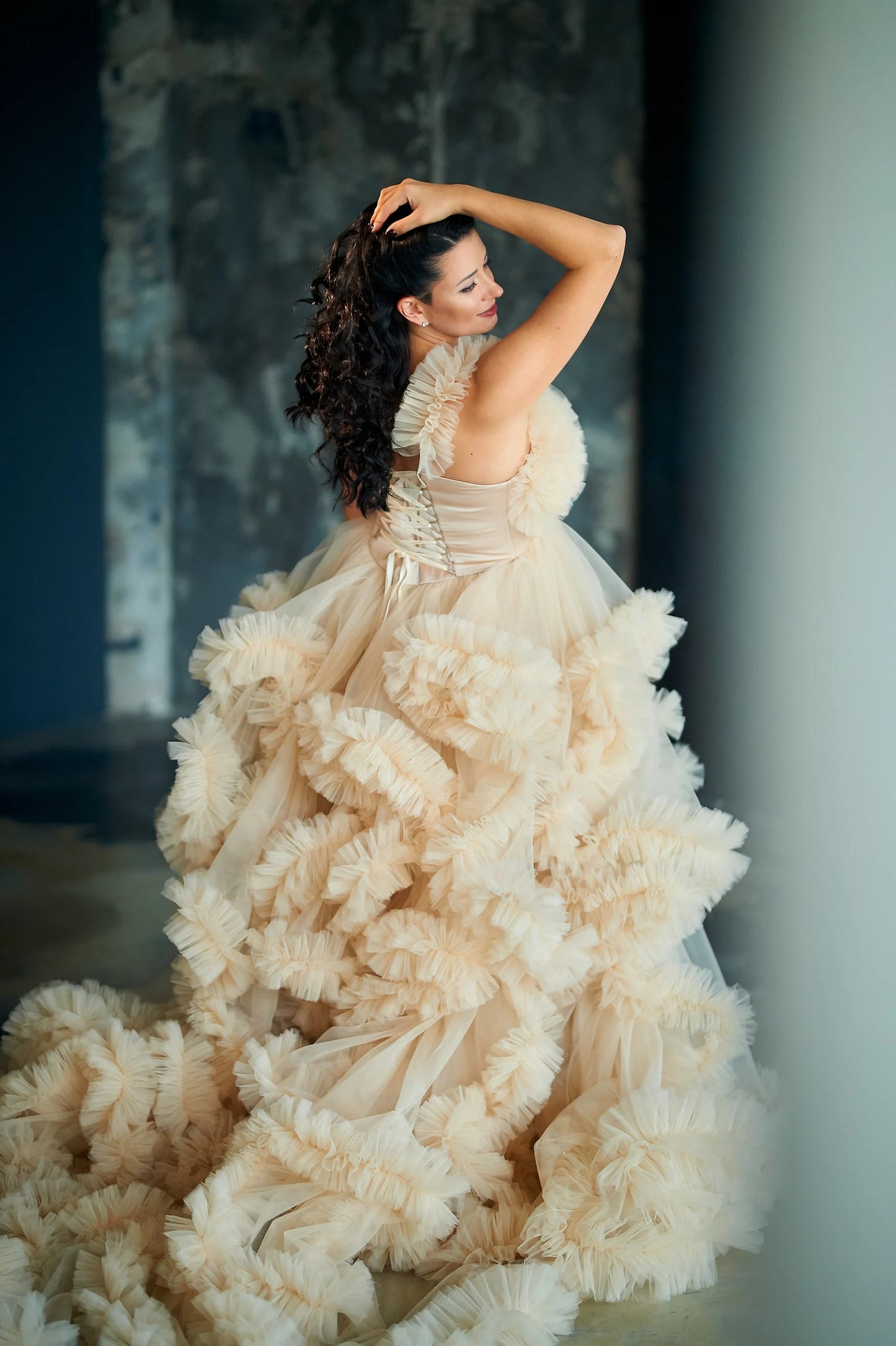 Maternity Fluffy Dress