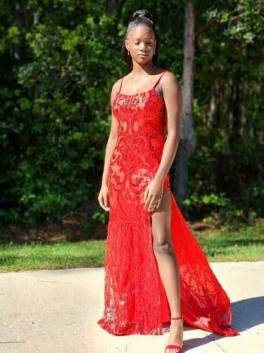 square neck a line dress​