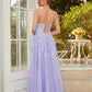 Tulle Applique Floor-Length Prom Dresses VMP164