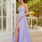 Tulle Applique Floor-Length Prom Dresses VMP164