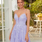 Tulle Applique Floor-Length Prom Dresses VMP164