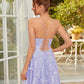 Tulle Applique Floor-Length Prom Dresses VMP164