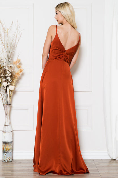 Spaghetti Strap Bridesmaid Dress