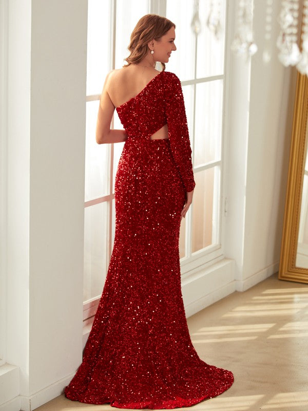 Side Cut Out Prom Dresses with Split VMP162
