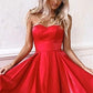 A line Homecoming Dress with Pockets VMH76