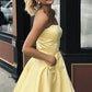 A line Homecoming Dress with Pockets VMH76