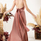 Sweep-Brush Train Women's Formal Maxi Gown
