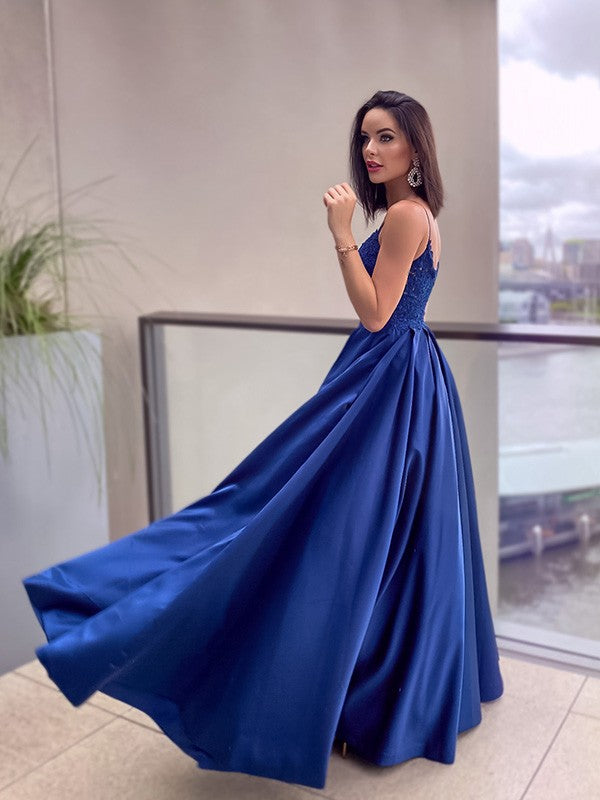 applique dress prom
