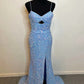 Mermaid Spaghetti Straps Sequins Prom Dress VMP146