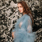 Maternity Dress Tulle Robe For Photoshoot