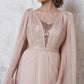 Rose Gold Bridesmaid Dress with Sequins VMB57
