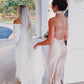 Cross Front Halter Bridesmaid Dress VMB34
