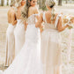 Elegant Champagne Long Mismatch Bridesmaid Dress VMB35