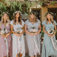 Asymmetrical Chiffon Bridesmaid Dresses VMB38
