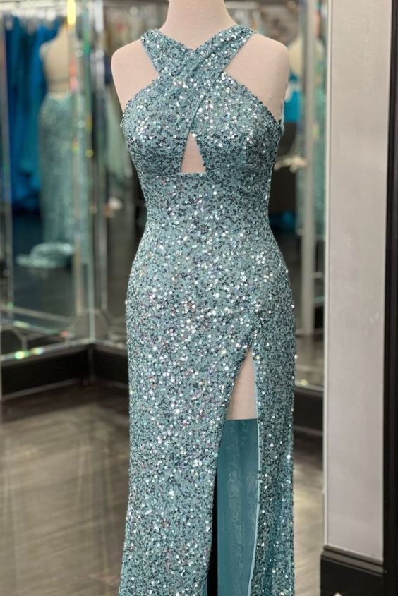sparkly evening gown​