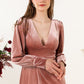 Velvet Bridesmaid Dress Floor Length