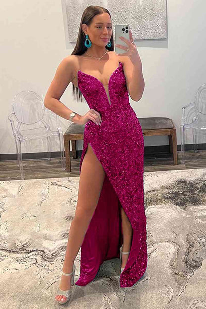 sequin maxi dress