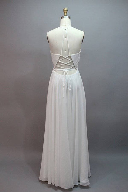 spaghetti strap open back prom dresses