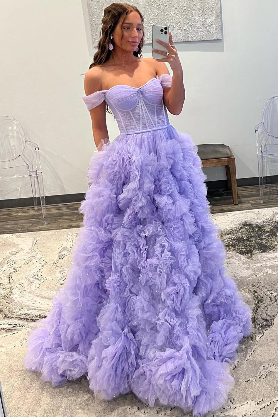 Sirène longue soirée robes de bal VMP28