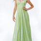 Long Shimmer Pink Prom Dress VMP81
