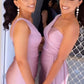 Mermaid One Shoulder Long Bridesmaid Dress VMB27
