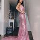 Mermaid Ruffles Sequins Prom Dresses VMP133