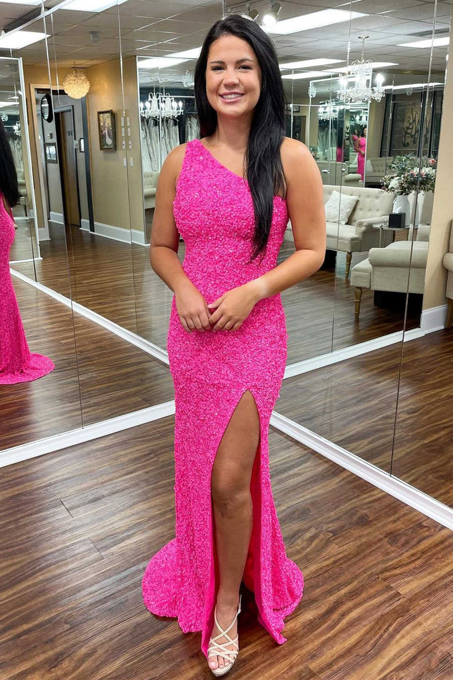 Sequin Maxi Dress Slim Fit Prom Dresses VMP106