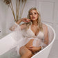 Pearl Tulle Maternity Photoshoot Dress