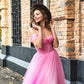 Pink tulle dress for photoshooting Pink birthday dress