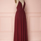 A Line Dark Green Bridesmaid Dress VMB31