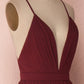A Line Dark Green Bridesmaid Dress VMB31