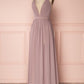 A Line Dark Green Bridesmaid Dress VMB31