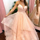 Princess Lavender Tiered Tulle Formal Dress VMP111