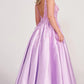 Lilac Prom Dress with 3-D Butterflies VMP58