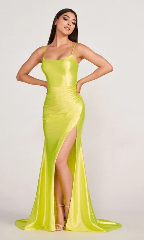 Satin Fuchsia Prom Dress VMP72