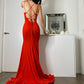 Column Ruffles Sleeveless Prom Dresses VMP132
