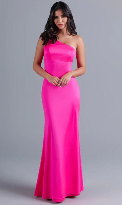 Shimmer One Shoulder Long Prom Dress VMP79