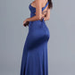 Shimmer One Shoulder Long Prom Dress VMP79