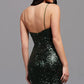 Short Sequin Homecoming Dress VMH16