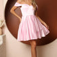 Short Sweetheart Homecoming Dress with Pockets VMH11