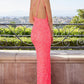 Stunning Sequin Bridesmaid Dress With Open Strappy Back VMB26
