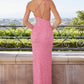 Stunning Sequin Bridesmaid Dress With Open Strappy Back VMB24