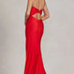 Red Prom Dress Sweetheart Strapless Formal Dress VMP49