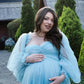 tulle maternity dress